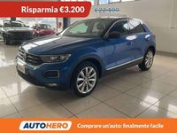 Usata VW T-Roc Advance 150 CV (110 kW) 2020 Blu/azzurro SUV