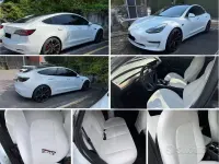 Usata Tesla Model 3 Long Range AWD 152 kW (208 CV) 2019 Bianco Berlina