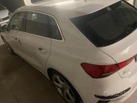 Usata Audi A3 Ambition 150 CV (110 kW) 2021 Bianco Berlina