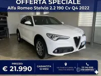 Usata Alfa Romeo Stelvio Ti 190 CV (139 kW) 2022 Bianco SUV