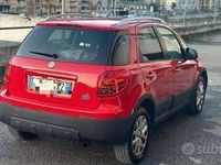 Usata Fiat Sedici 135 CV (99 kW) 2012 Rosso SUV