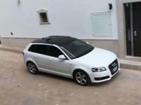 Usata Audi A3 S-Line 200 CV (147 kW) 2009 Bianco Utilitaria
