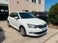 Usata Skoda Fabia Ambition 90 CV (66 kW) 2015 Bianco Berlina