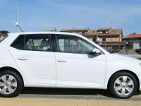Usata Skoda Fabia Ambition 90 CV (66 kW) 2015 Bianco Berlina