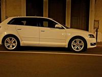 Usata Audi A3 Ambition 105 CV (77 kW) 2009 Bianco Utilitaria
