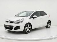 Usata Kia Rio 90 CV (66 kW) 2014 Bianco Berlina