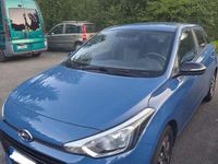 Usata Hyundai i20 GO! 75 CV (55 kW) 2018 Blu/azzurro Utilitaria