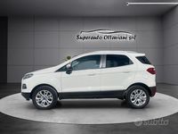 Usata Ford Ecosport Titanium 95 CV (69 kW) 2017 Bianco SUV