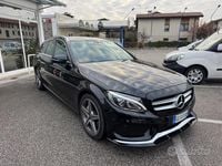 Usata Mercedes C220 Premium Plus 170 CV (125 kW) 2017 Nero Station wagon