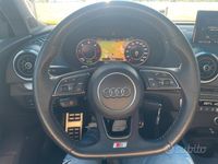 Usata Audi A3 S-Line 150 CV (110 kW) 2019 Nero Berlina