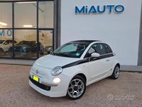 Usata Fiat 500C Lounge 101 CV (74 kW) 2010 Bianco Cabrio