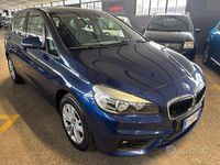 Usata BMW 218 Active Tourer Advantage 136 CV (100 kW) 2014 Blu Monovolume