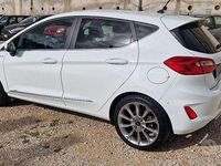 Usata Ford Fiesta Vignale 120 CV (88 kW) 2018 Bianco Utilitaria