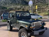 Usata Jeep Wrangler Limited 184 CV (135 kW) 1996 Verde SUV