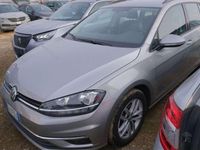 Usata VW Golf VII Business 116 CV (85 kW) 2018 Blu/azzurro Station wagon