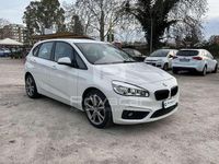 Usata BMW 216 Active Tourer Efficient Dynamics 116 CV (85 kW) 2016 Bianco Monovolume