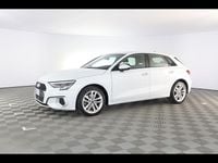 Usata Audi A3 Advanced 116 CV (85 kW) 2021 Bianco Berlina