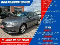 Usata Seat Leon Style 110 CV (80 kW) 2015 Grigio Berlina