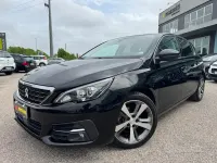 Usata Peugeot 308 GT-line 120 CV (88 kW) 2018 Nero Berlina