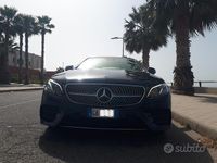 Usata Mercedes E220 Premium Plus 194 CV (142 kW) 2020 Blu Coupé