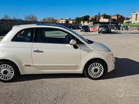 Usata Fiat 500 Lounge 69 CV (50 kW) 2010 Bianco Berlina