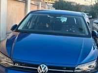 Usata VW Polo R-line 116 CV (85 kW) 2019 Blu Utilitaria