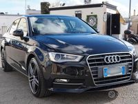 Usata Audi A3 Ambiente 110 CV (80 kW) 2015 Nero Berlina