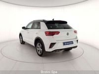 Usata VW T-Roc R-line 110 CV (80 kW) 2022 Bianco SUV