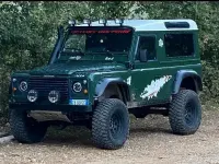 Usata Land Rover Defender 86 CV (63 kW) 2009 Verde SUV
