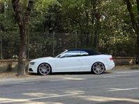 Usata Audi A5 Cabriolet Advanced Plus 177 CV (130 kW) 2013 Bianco Cabrio