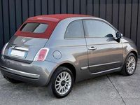 Usata Fiat 500C Lounge 95 CV (69 kW) 2012 Grigio Cabrio