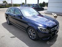 Usata Mercedes C220 170 CV (125 kW) 2016 Blu Station wagon