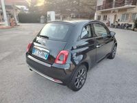 Usata Fiat 500 Lounge 69 CV (50 kW) 2016 Nero Utilitaria