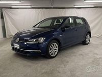 Usata VW Golf VII Comfortline 110 CV (80 kW) 2018 Blu Berlina