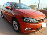 Usata VW Polo Highline 90 CV (66 kW) 2019 Arancione Utilitaria
