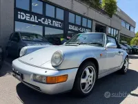 Usata Porsche 911 Carrera 4 Cabriolet 250 CV (183 kW) 1991 Grigio Cabrio