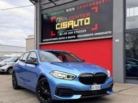 Usata BMW 116 Sport Line 116 CV (85 kW) 2020 Blu Utilitaria