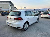 Usata VW Golf VI Highline 122 CV (89 kW) 2010 Bianco Utilitaria