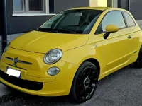 Usata Fiat 500 Sport 75 CV (55 kW) 2009 Giallo Cabrio
