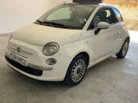 Usata Fiat 500 Lounge 95 CV (69 kW) 2012 Bianco Utilitaria