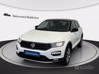 Usata VW T-Roc Style 150 CV (110 kW) 2020 Bianco/tetto nero SUV