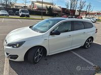 Usata Peugeot 308 SW GT-line 120 CV (88 kW) 2017 Bianco Station wagon
