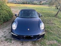 Usata Porsche 991 350 CV (257 kW) 2014 Blu Cabrio