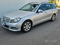 Usata Mercedes C200 Avantgarde 170 CV (125 kW) 2011 Grigio Station wagon