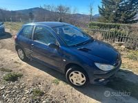 Usata Peugeot 206 75 CV (55 kW) 2002 Blu Coupé