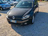 Usata VW Golf VI Highline 122 CV (89 kW) 2009 Nero Utilitaria