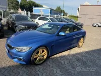 Usata BMW 430 M Sport 258 CV (189 kW) 2017 Blu Coupé