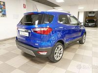 Usata Ford Ecosport Titanium 125 CV (91 kW) 2018 Blu SUV