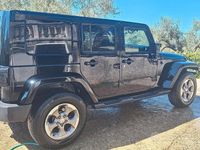 Usata Jeep Wrangler Unlimited Sahara 284 CV (208 kW) 2012 Nero SUV