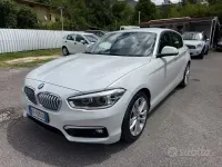 Usata BMW 114 Sport Line 95 CV (69 kW) 2016 Bianco Utilitaria